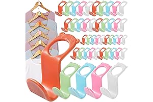 Clothes Hanger Connector Hooks for Plastic Hangers