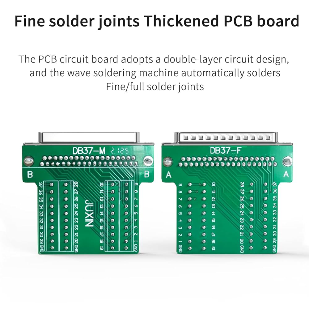Sq_chan.ページ Amazon.com: JUXINICE Thinner DB37 Solderless Male Adapter D