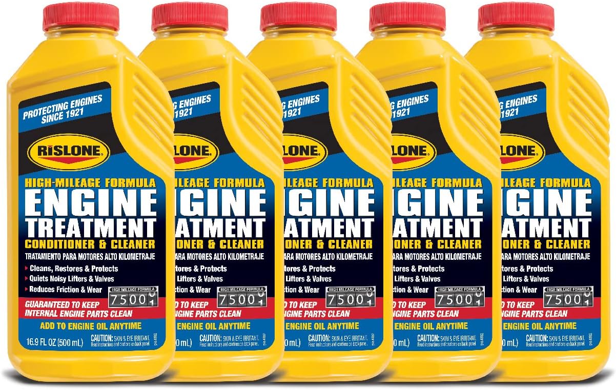 Rislone High Mileage Engine Treatment, (Pack of 5)