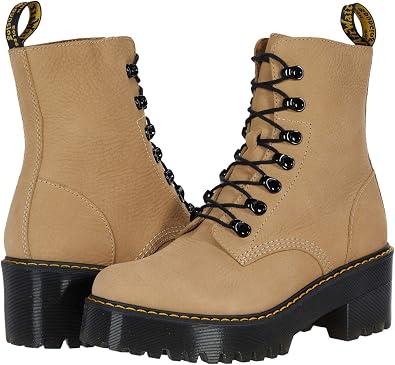 Amazon.com: Dra. Martens Leona, beige, 5 : Ropa, Zapatos y Joyería