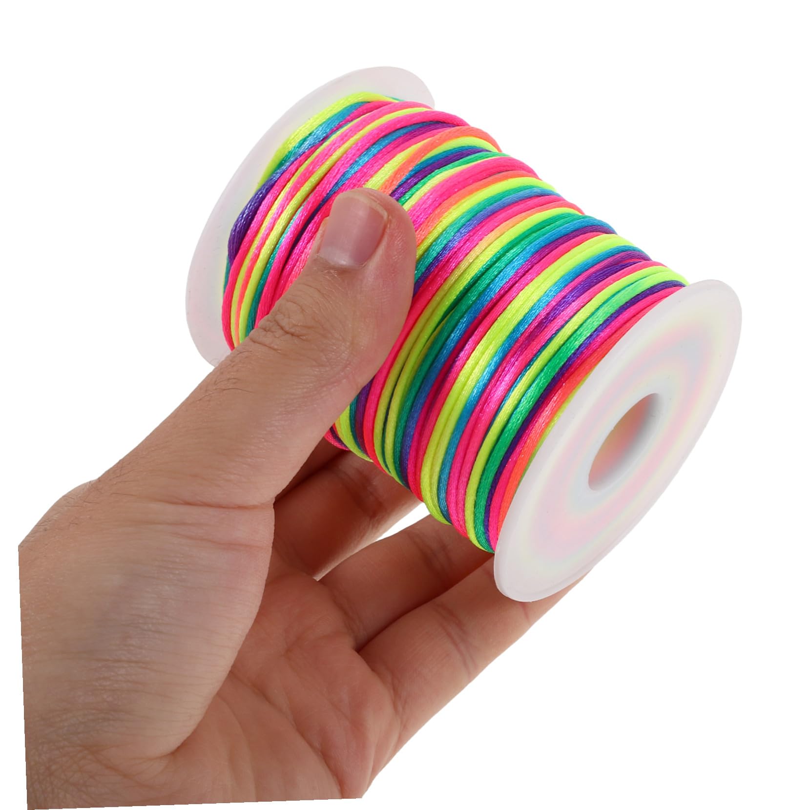 4rotoli Spago per Braccialetti Cerato Corda Intrecciata per Gioielli Spago Artigianale per Collane Cordino Cerato per Perline Filo per Creazioni di Braccialetti