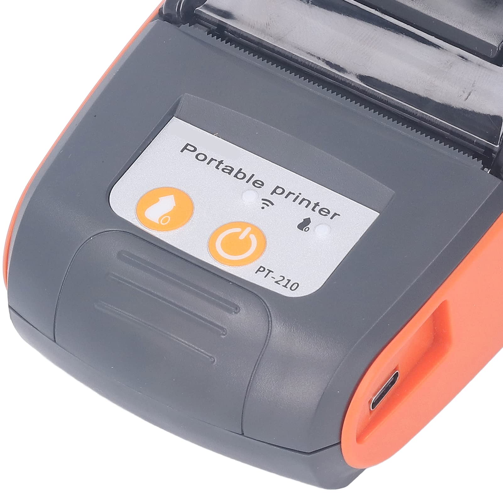 Ejoyous drukarka kalkulacyjna Bluetooth, 58 mm, bezprzewodowa drukarka termiczna, USB, paragony, drukarka etykiet, do sprzedaży detalicznej, restauracji, biura, kompatybilna z komputerem z systemem