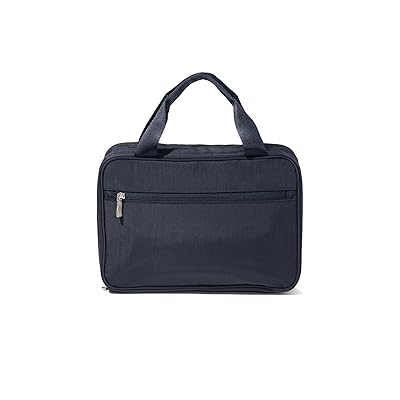 Baggallini Large Hanging Travel Toiletry Kit Cosmetic Case French Navy, Mesh