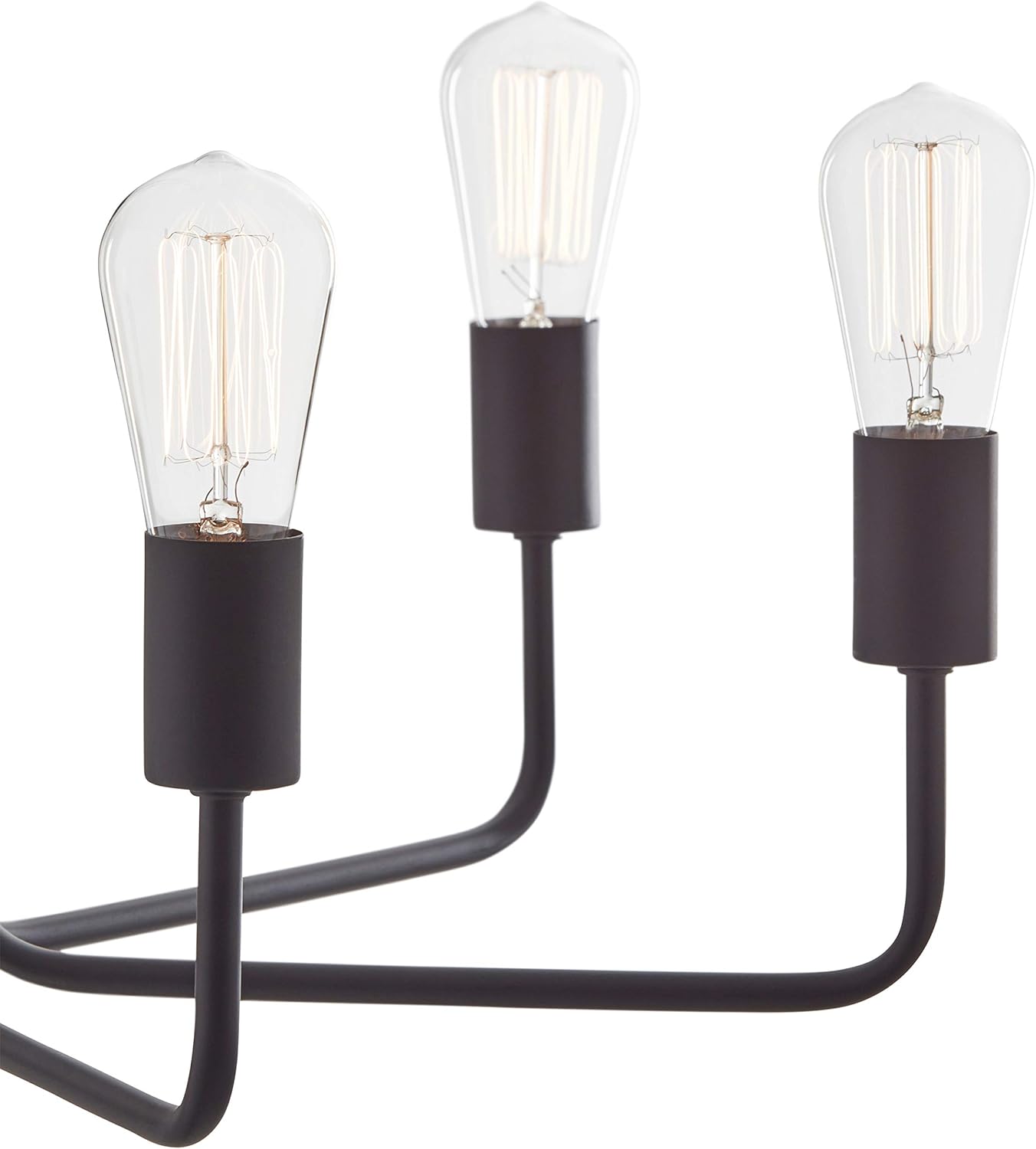 Buy 2 get 3 Amazon Brand – Stone & Beam Modern Chandelier Light with Bulb, 60.3H, Black Exclusive Discount 70% Price Amazon Brand – Stone & Beam Modern Chandelier Light with Bulb, 60.3H, Black