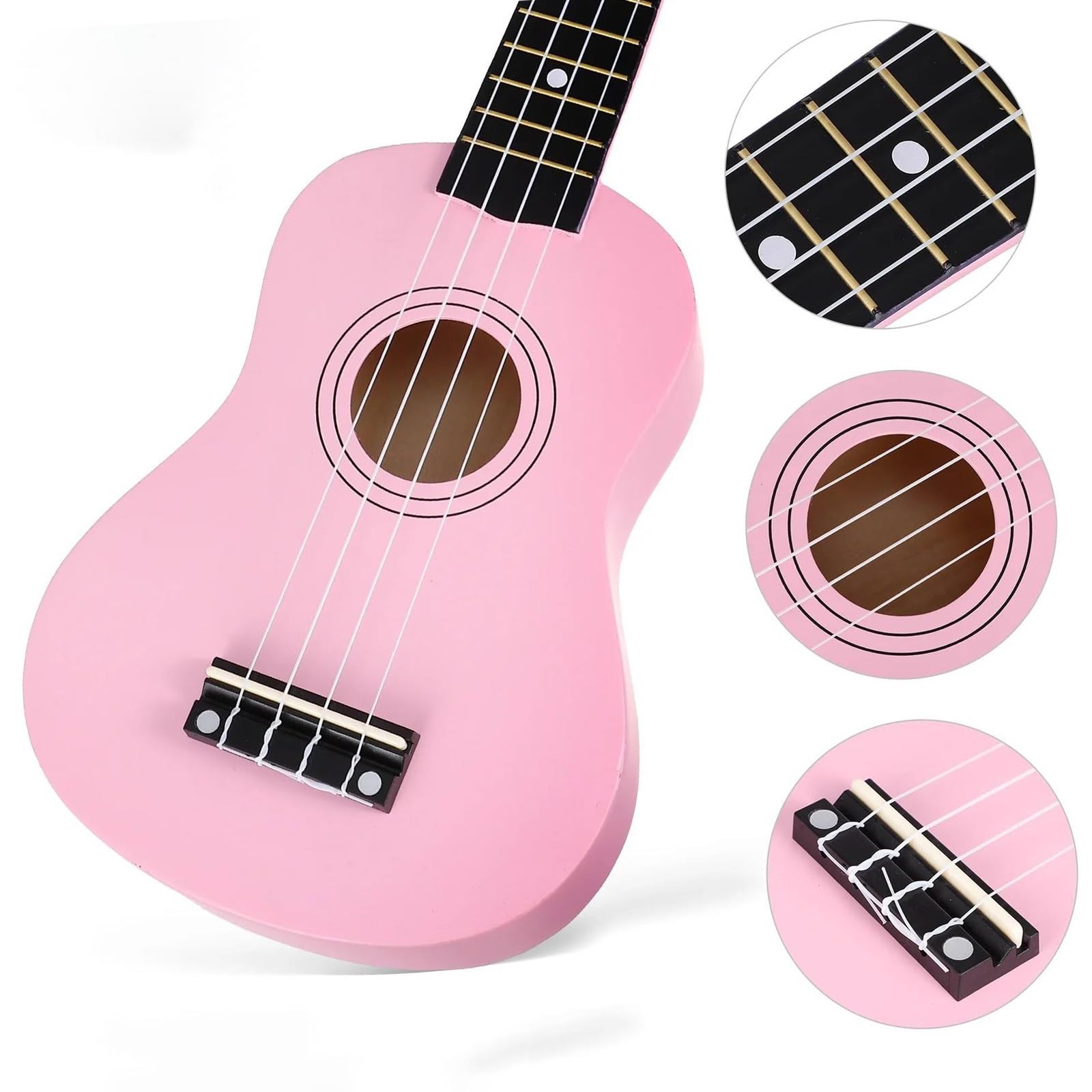 Ozdoby na instrumenty muzyczne Zestaw ukulele 21 cali dla początkujących