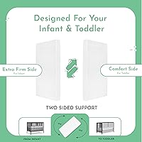 Vista 4 de Evolur Sleep Dual Stage Comfort-Lite - Colchón de espuma de 5 pulgadas, certificado Greenguard Gold, estrella plateada