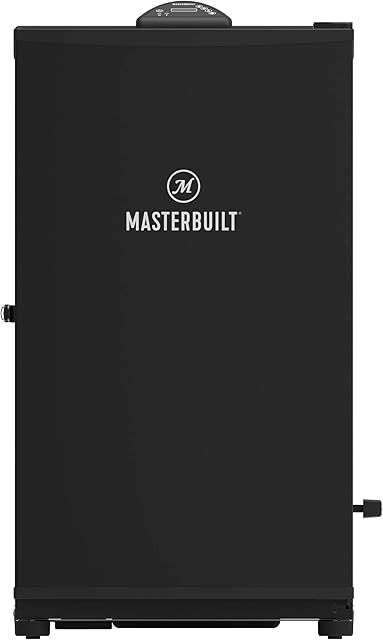 Masterbuilt MB20077018 Outdoor 40-Inch Portable Digital Electric Smoker in Black