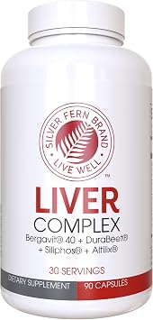 Silver Fern Brand Liver Complex Supplement 1 Pack
