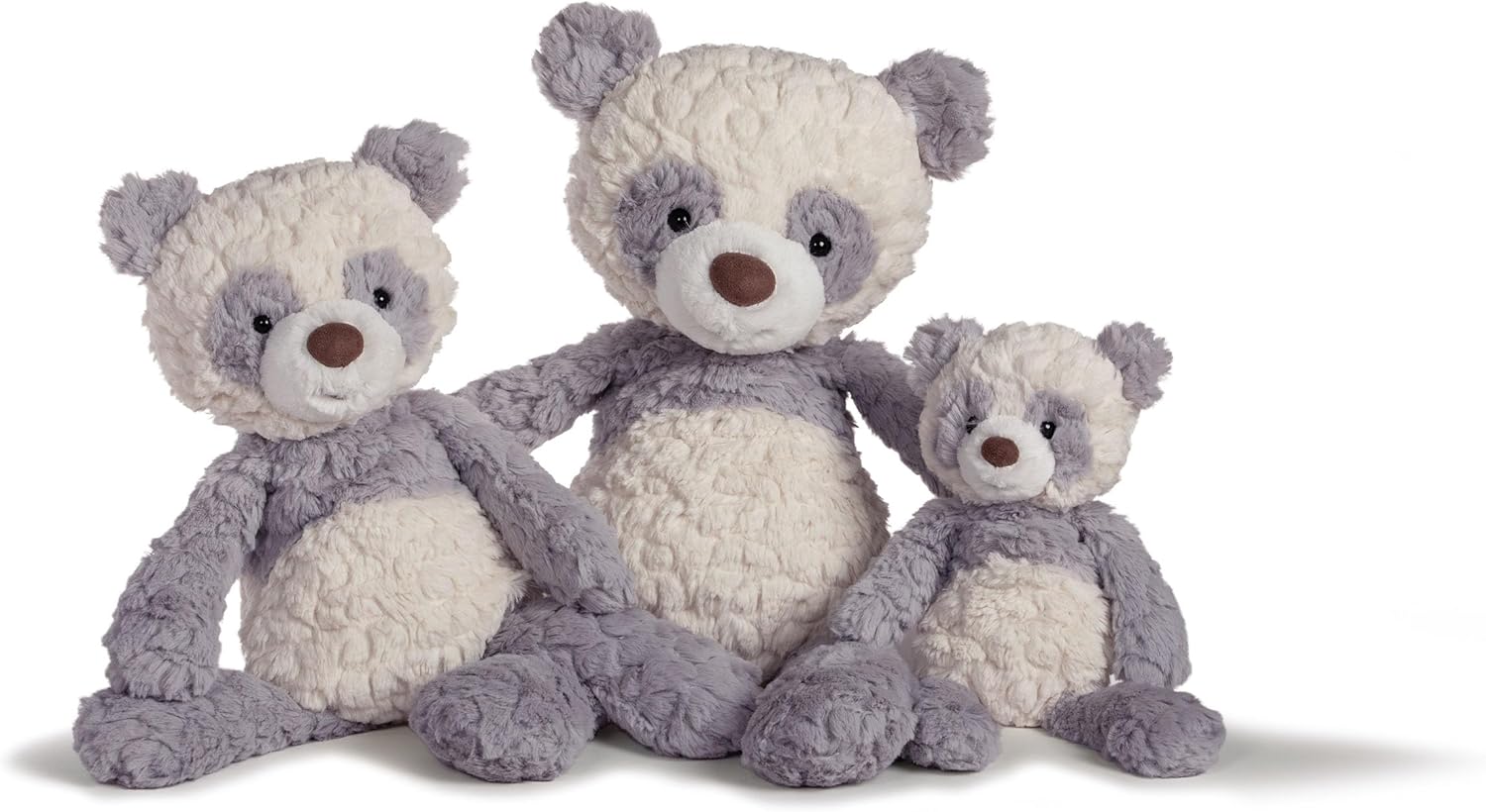 Mary Meyer Stuffed Animal Putty Collection Soft Toy, 11-Inches, Small Shadow Panda Bear - Image 5