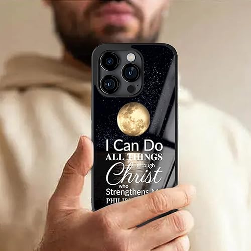 Miniatura 7 de Fundas de teléfono con versículos de Biblias cristianas para mujeres y niñas, aplicables para iPhone 11, 12, 13, 14, 15, 16 Pro Max Plus Mini X Xs