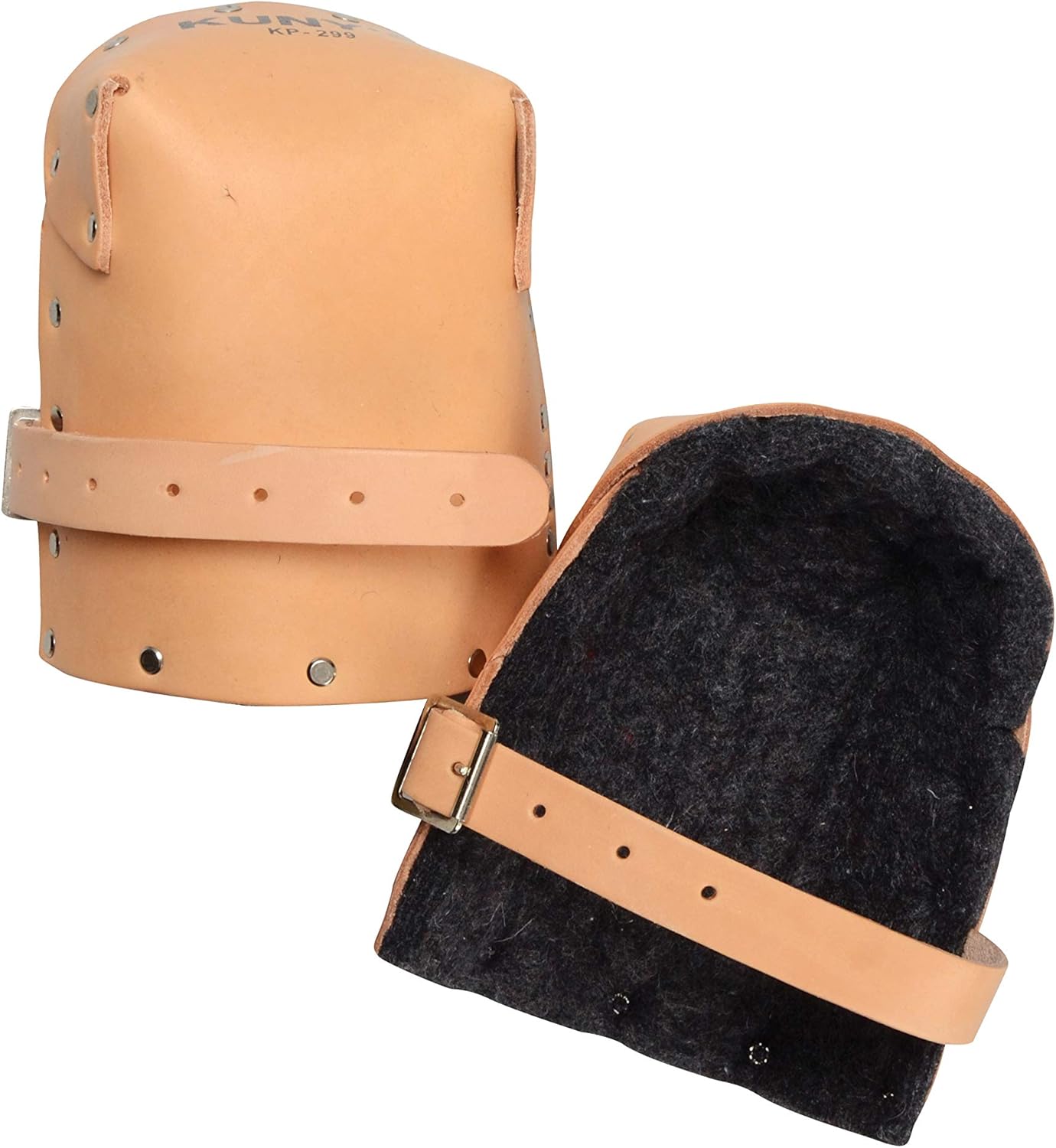 Kunys Kp299 HeavyDuty Leather Thick Felt Knee Pads Polishing Pads