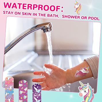 Panelee 150 Pcs 20 Styles Kids Unicorn Bandages Bulk Cartoon Bandages