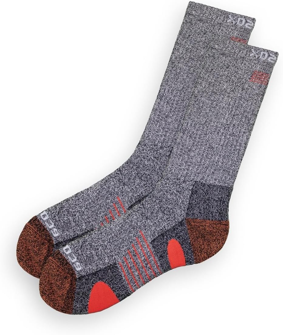 Ecosox Viscose Made From Bamboo Hiker |5 pair| Unisex Full Cushion Moisture Wicking