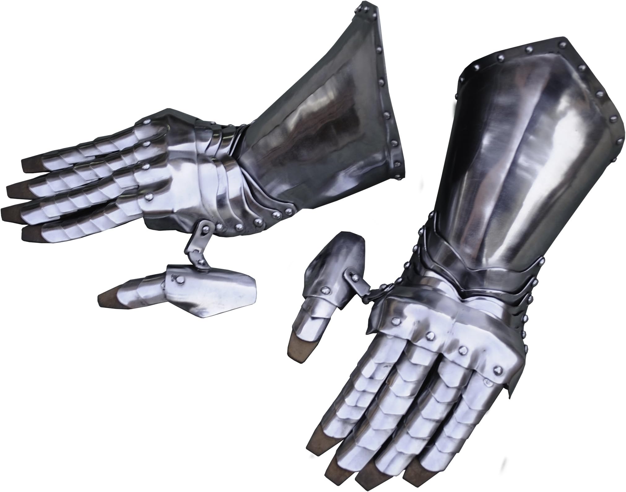 GDFB Articulated Steel Gauntlets AB3943, Multi