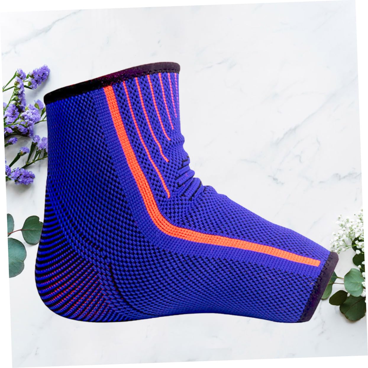 KOMBIUDA Compression Ankle Cuff Ankle Stabilizer Material Lightweight Breathable for Sports Everyday Use