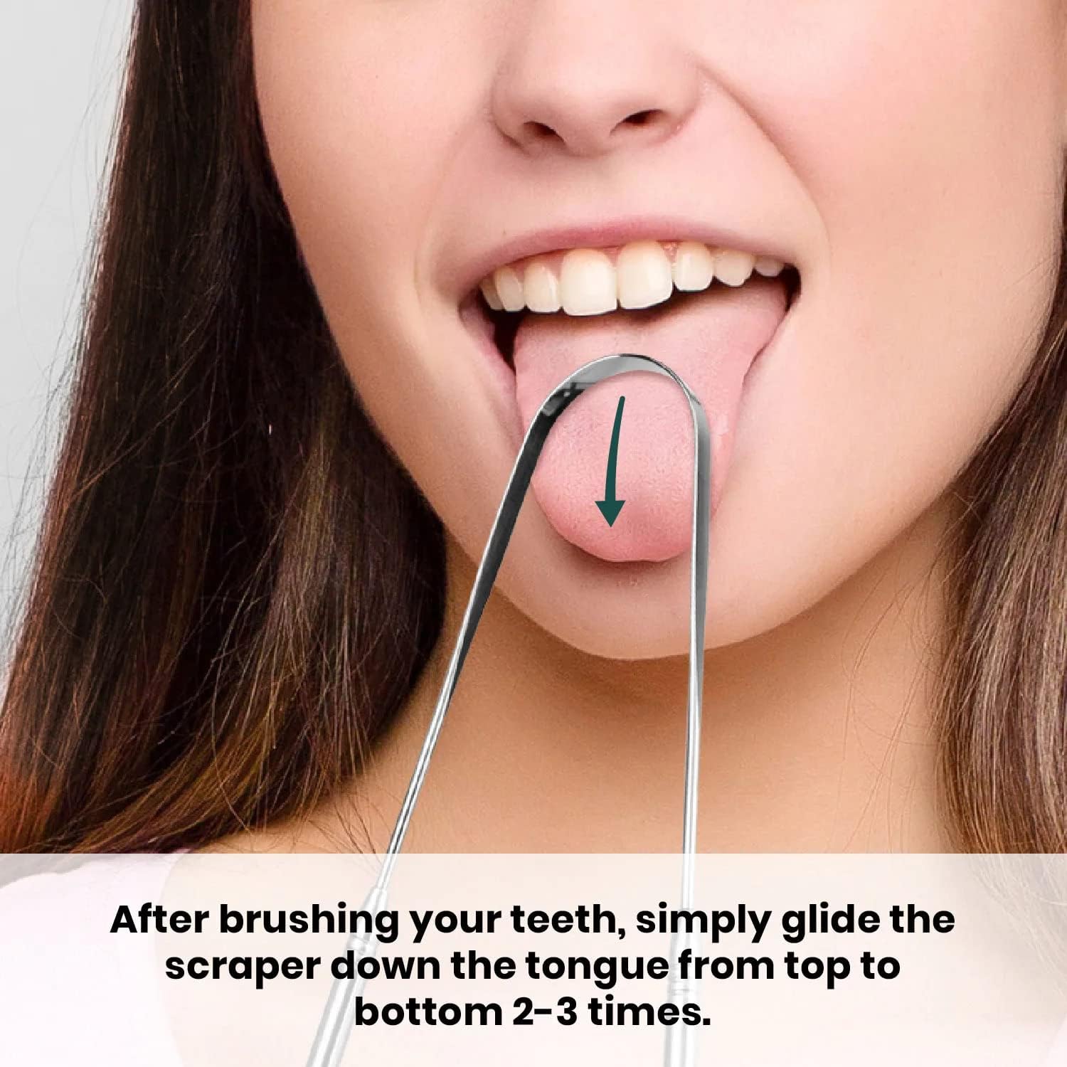 (Pack of 12) Kedar Steel Tongue Cleaner : An Anti-Microbial Tongue Cleaner for Managing Oral Health | Reduces Bad Breath & Supports Digestive Health | Comfortable & Flexible Handle 2