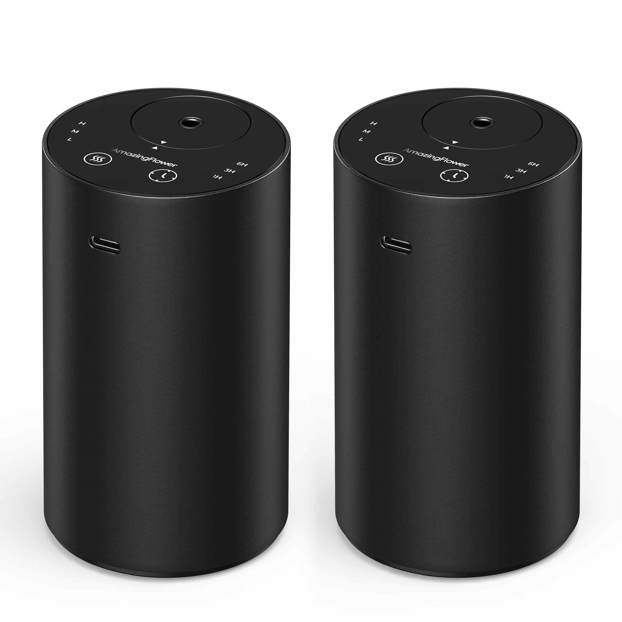 Waterless Essential Oil Diffuser, Rechargeable Scent Diffusers with 3 ...