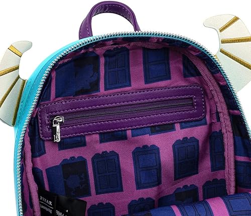 Miniatura 3 de Loungefly Disney Sully with Boo Pouch Cosplay - Bolso de hombro con doble correa para mujer Multi