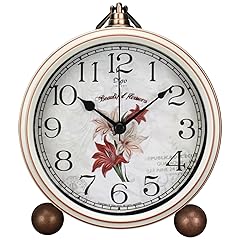 Maxspace Classic Vintage Clocks Elegant and Decorative Analog Clock,Silent Non Ticking Clock with