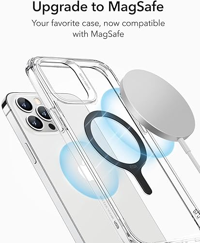 Miniatura 6 de ESR Cargador de montaje para automóvil MagSafe + adhesivo ESR MagSafe 360, anillo MagSafe, compatible con cargador de coche MagSafe, ventilación de