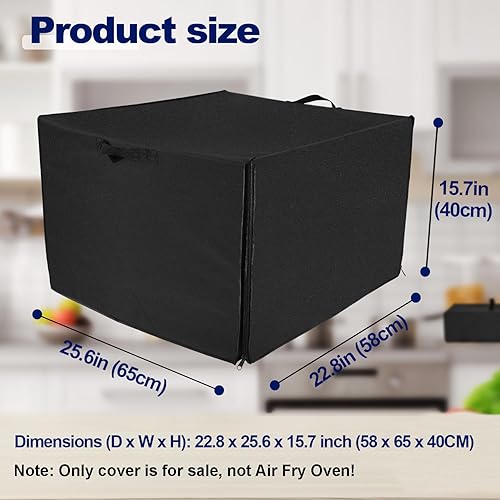 Miniatura 3 de Cubierta para horno freidora de aire para horno freidora de aire Oster 10 en 1, horno de convección Oster 8 en 1 y horno freidora de aire