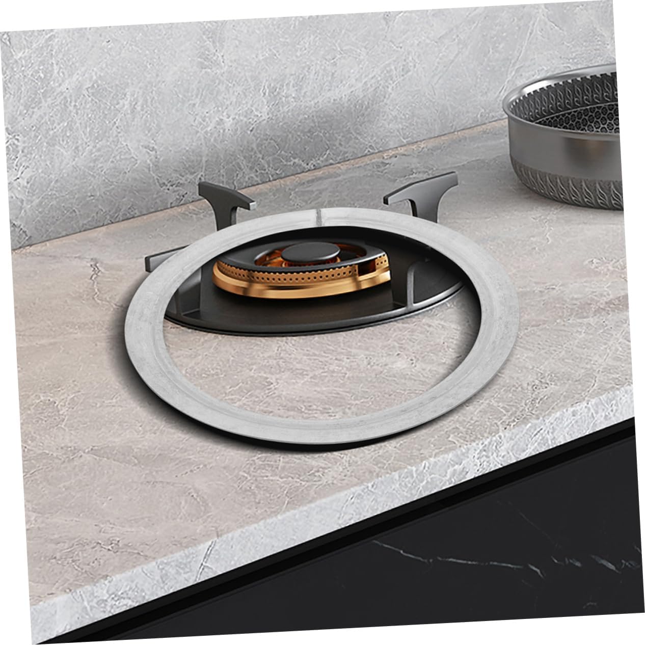 SUPVOX Chimney Lid Replacement Stove Ring Gasket Firewood Fireplace Holder Chimney Cover for Gas Stove