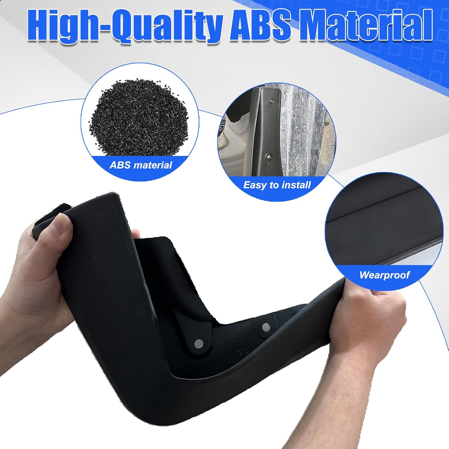 Mud Flaps Splash Guards for 2025 2026 Nissan Kicks, Durable ABS Mud Guards, Protects Against Mud, Rocks, and Debris, 2026 Nissan Kicks Accessories (4PCS)