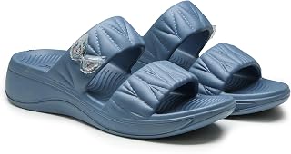 FEMINA-09 Stylish Butterfly Slide Sandals for Women & Girls | Soft Cushioning | Anti-Skid Sole | Ultra-Light & Trendy Casual Wear