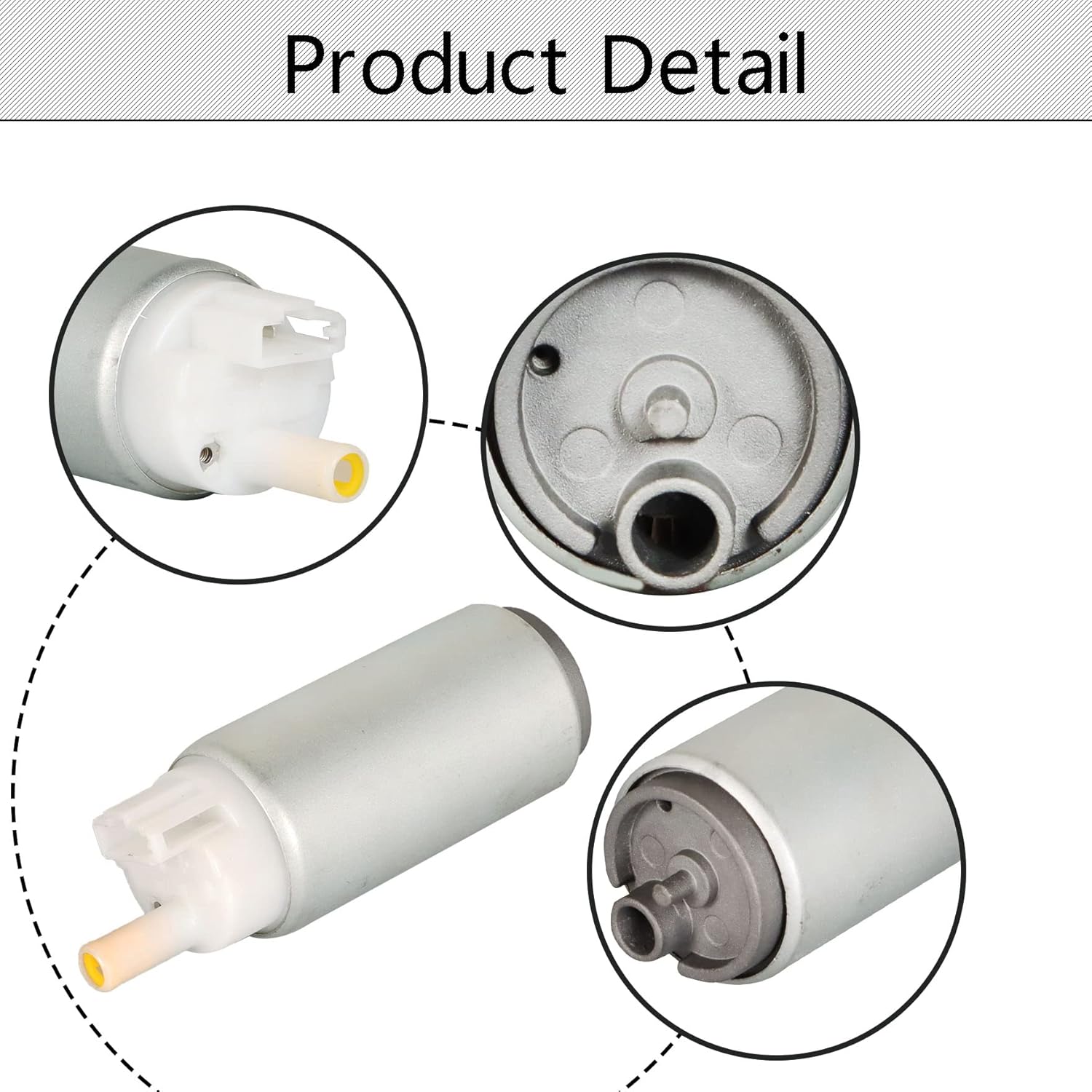 waltyotur Intank Fuel Pump Kit Replacement for Suzuki GSXR600 GSXR 600 2000-2007