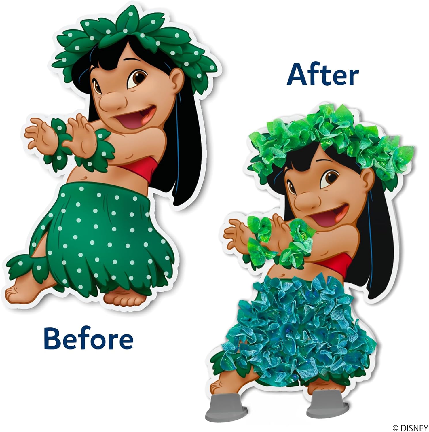 Skillmatics Poke-in Art - Lilo & Stitch Characters, Mess-Free Fun for Kids, DIY Wood Craft Kits, Creative Activity, Gifts for Girls & Boys Ages 4, 5, 6, 7, 8, 9