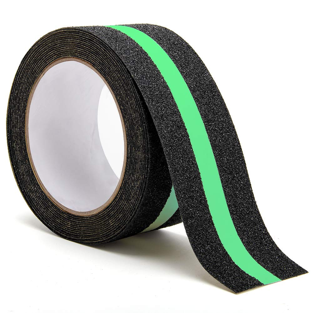 Laxvila India Anti Slip Glow Tape Glow in The Dark tap Anti Skid Glow Safety Tape Self Adhesive for Slippery Stairs and Surfaces - 2 Inch x 5 Meter (Glow) (B0B983KB63) Amazon Price History, Amazon Price Tracker