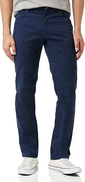 Wrangler Men's Authentic Regular Denim Pants, Blue (NAVY 114), 30W / 30L