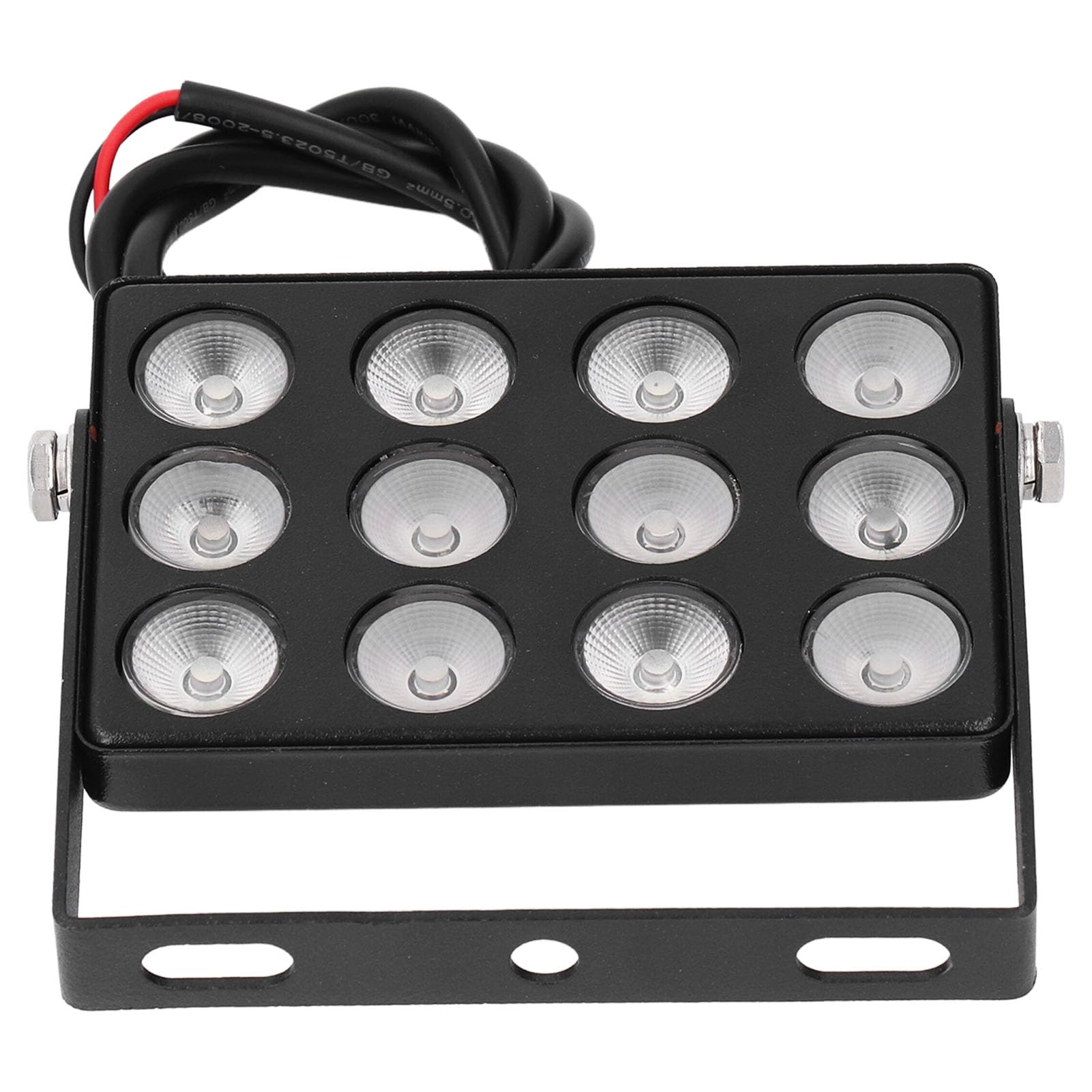 Lampa bezpieczeństwa LED Mavaol 12 W, obudowa ze stopu aluminium, przeciwwybuchowa, światłoczuła inteligentna lampa, szerokokątny zasięg 80 m, do parkingów i monitorowania