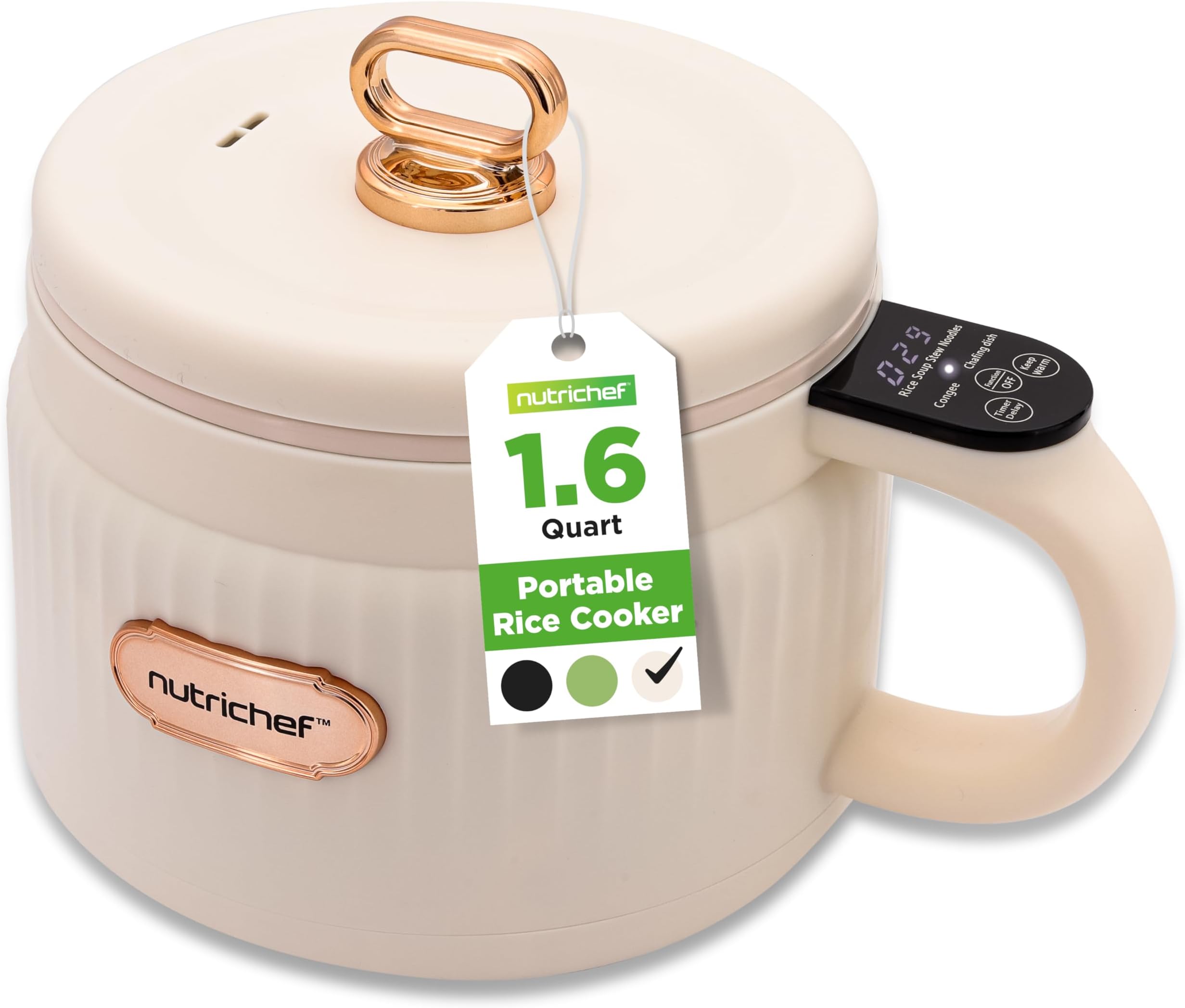 Amazon.com: Feekaa Portable Rice Cooker - 1.2L Mini Electric Cooker for ...