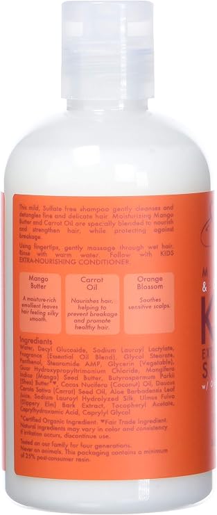 Shea Moisture Mango & Carrot Kids Extra Nourishing Shampoo 237 ml