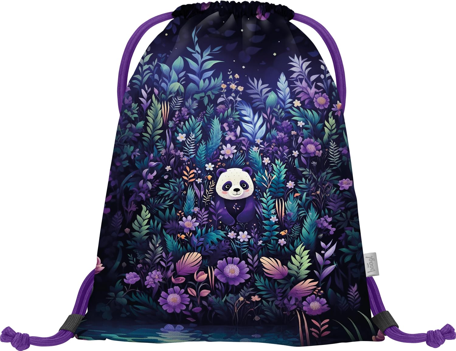 Baagl gym bag for girls women shoe bag gym bag school kindergarten backpack sports backpack — image 1