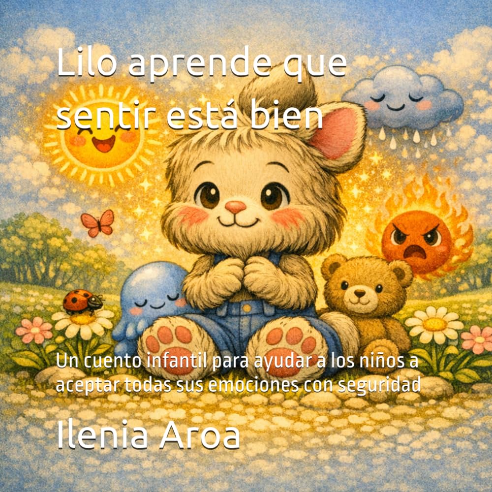 Lilo aprende que sentir está bien: Un cuento infantil para ayudar a los niños a aceptar todas sus emociones con seguridad