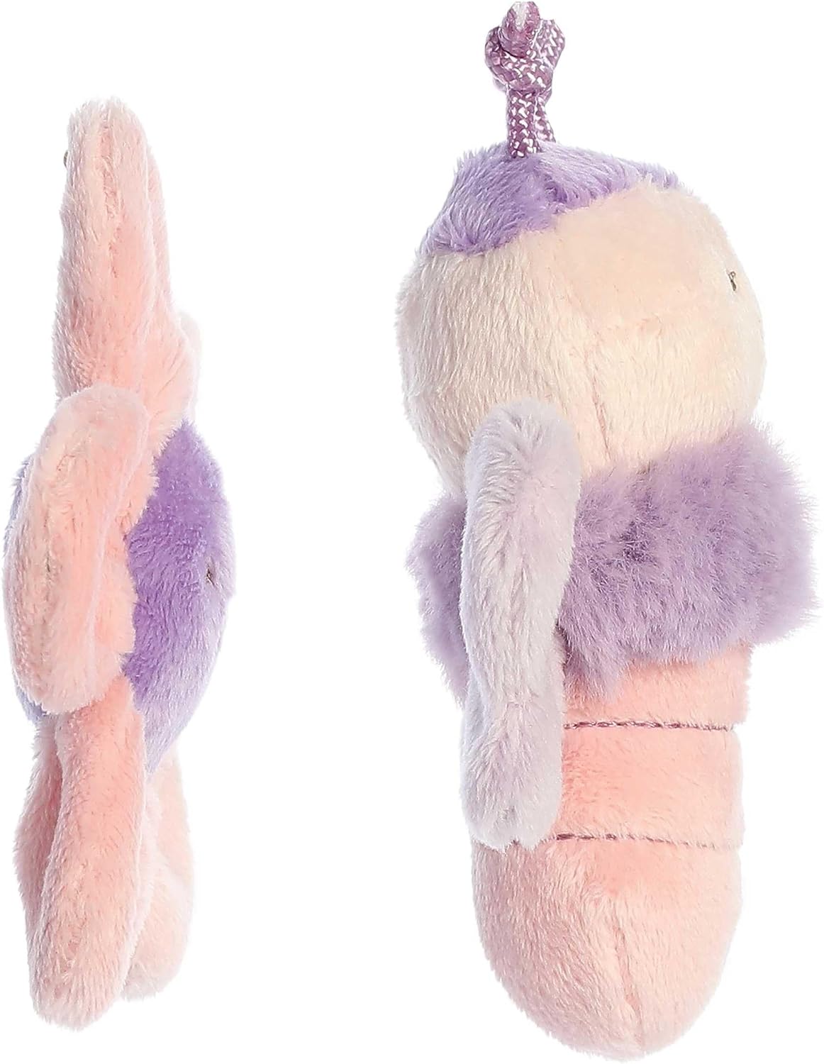 Ebba™ Playful Flutterflies™ Flutterfly™ Rattle & Crinkle Set Baby Stuffed Animal - Sensory Delight - Imaginative Play - Purple 4 Inches
