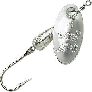 Panther Martin Single Hooks Teardrop Spinners Fishing Lure Catches Trout, Walleye, Largemouth Bass, Perch, Crappie, Pickere, Grayling & More