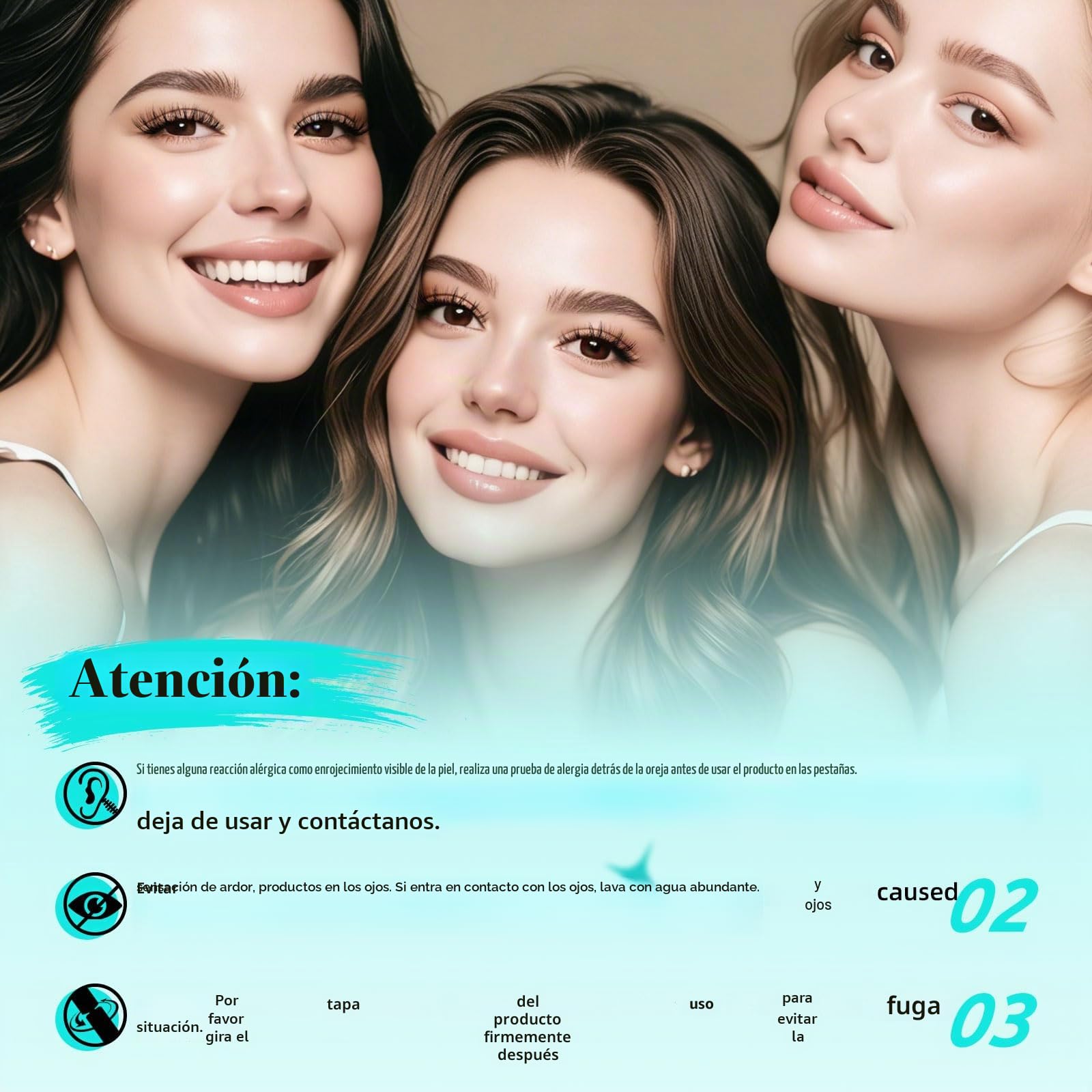 Kit de extensiones de pestañas, kit de racimos de pestañas DIY 168 piezas con pegamento y sellador de pestañas impermeable, removedor de pestañas para kit de extensiones (Medusa, kit D-Mix8-16mm)