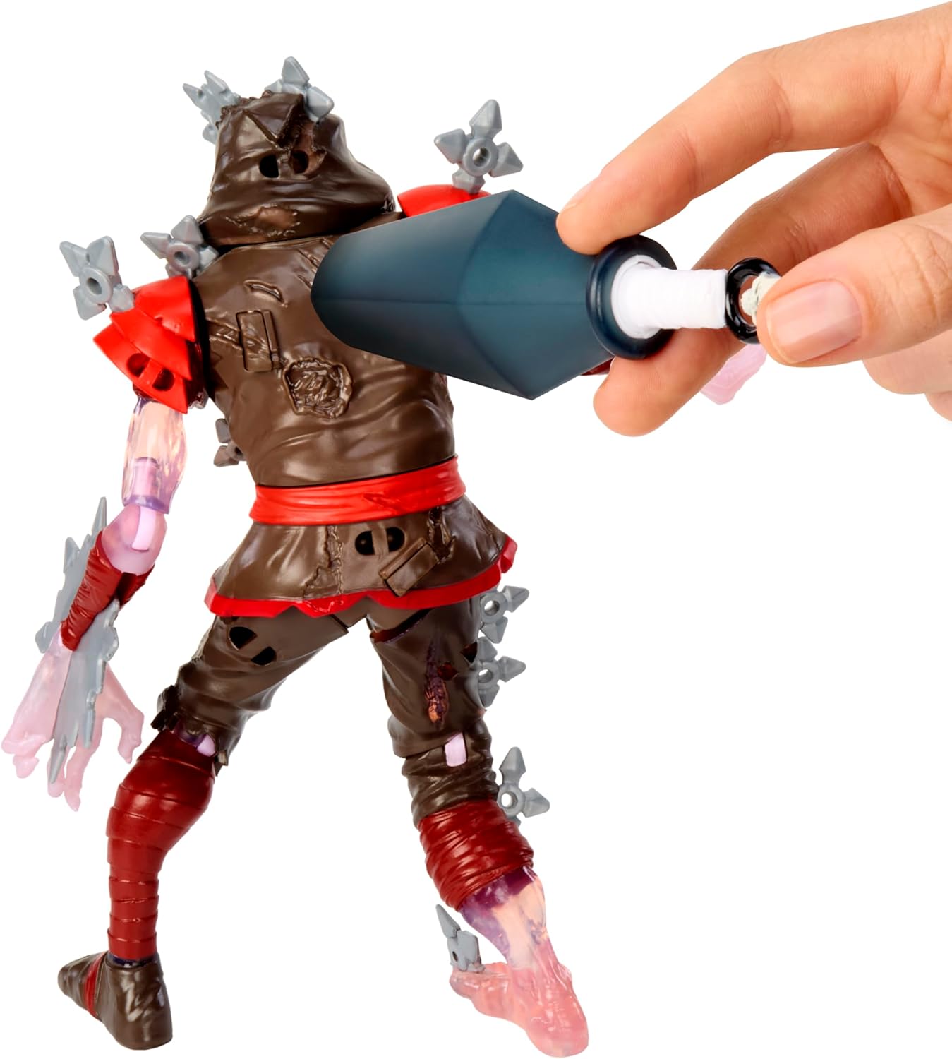 Ninjombie Action Figure - Grave Spin, Boys Action Ninja Zombie Slime Monster Action Figure, Ages 6 +