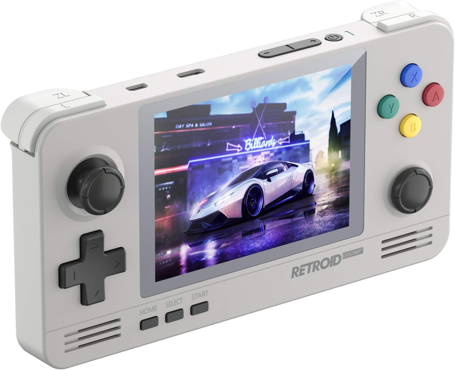 Retroid Pocket 2 Android Handheld Game Console, Dual Boot for Android and retro game console Multiple Emulators Console Handheld 3.5 Inch Display 4000mAh Battery Retro Gaming System for Kids (16 Bit)