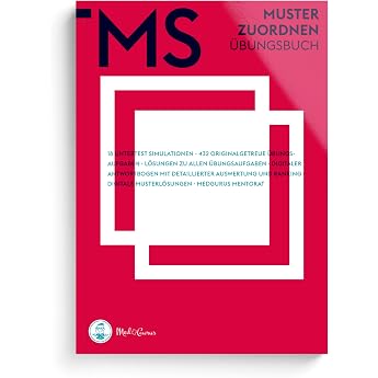 MedGurus - TMS Vorbereitung - Muster zuordnen -  bungsbuch mit 432 Aufgaben und Musterl sungen zur Vorbereitung auf den Medizinertest - Erfolgreich ins Medizinstudium