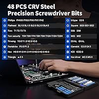 Vista 2 de STREBITO Small Precision Screwdriver Set 64-piece with Torx, Triwing, Pentalobe, Electronics Repair Tool Kit for Computer, PC, Laptop, Macbook