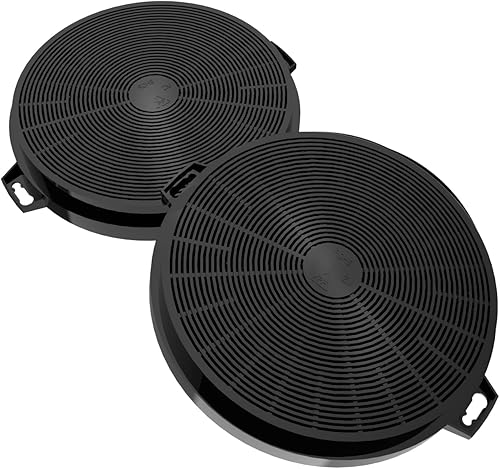 CF001 Filtros de carbón para campana extractora, filtros de carbón de fácil instalación y reemplazo para ventilación sin conductos, filtros de