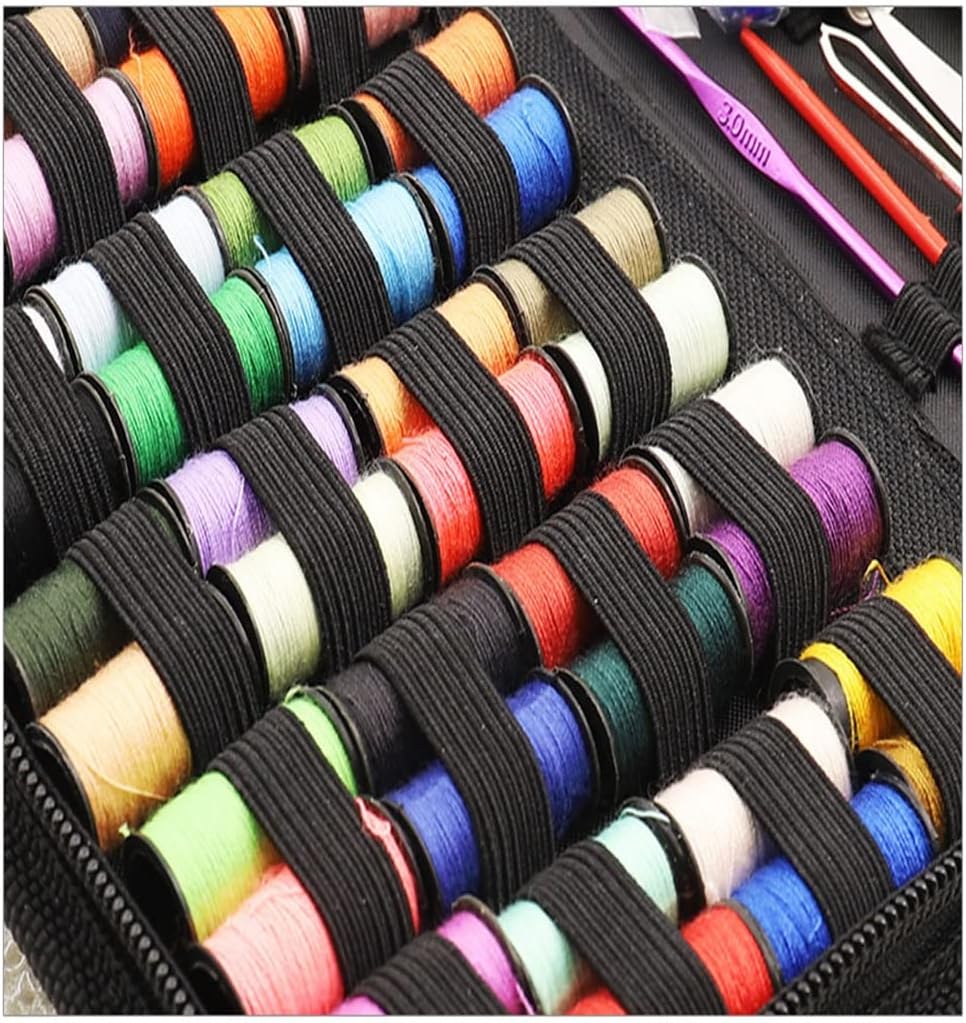WERFOGH Sewing Kit DIY Multi-Function Box Set Travel Home Portable Mini Hand Embroidery Thread Accessories
