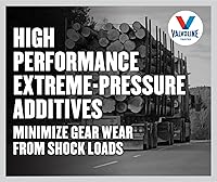 Vista 5 de Valvoline Aceite para engranajes de alto rendimiento SAE 75W-90, 1 cuarto de galón, Caja de 12