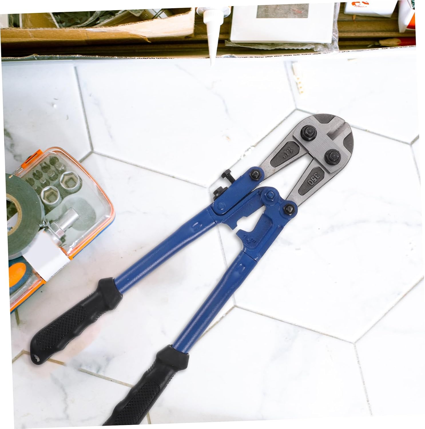 KICHOUSE Heavy Duty Bolt Cutters Wire Cutters Ratchet Pliers Chain Metal Cable Cutting Tools