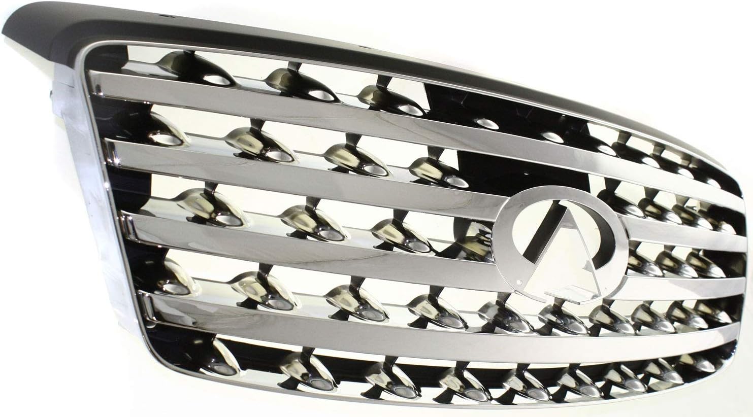 Compatible with Front Grill Grille Assembly Chrome Shell IN1200110 62310CG000 03-05 FX-35/45