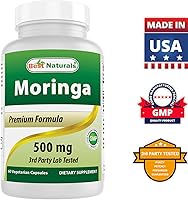 Vista 6 de Best Naturals Moringa Superfood 500 mg 60 Cápsulas Vegetales